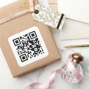 QR code Smart Inventory Scanner Barcode Square Sticker