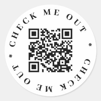 QR code Sticker