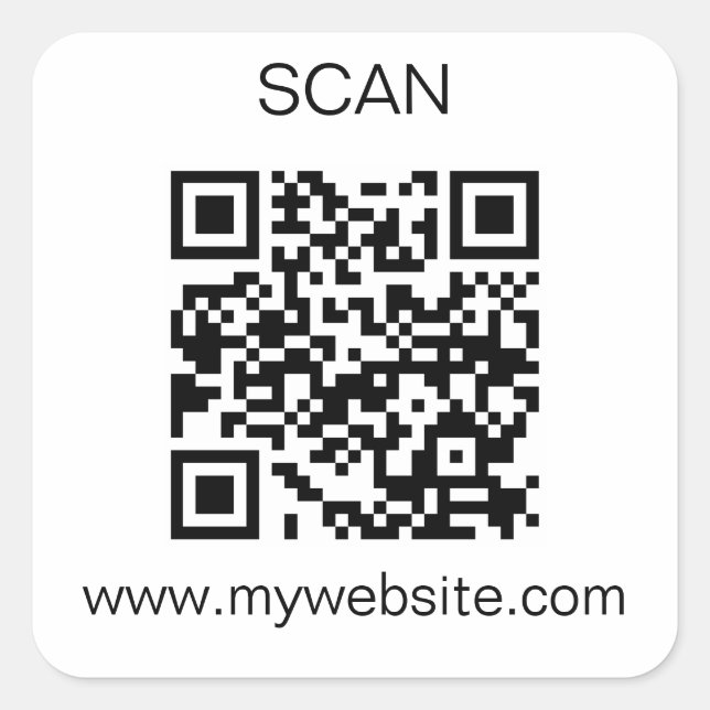 QR code Sticker (Front)