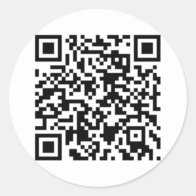 QR Code Stickers - Customisable (Front)