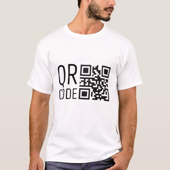 Qr Code T-Shirt (Front)