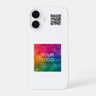 QR Code Upload Your Own Logo Promotional Popular iPhone 16 Case