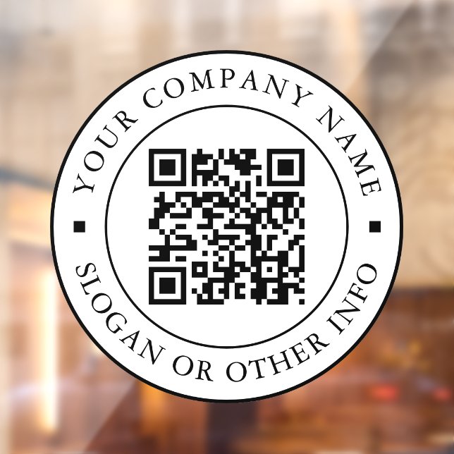 QR Code Website Link Black & White Business  (Sheet 2)