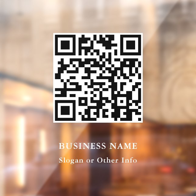 QR Code Website Link White Script Business (Sheet 2)