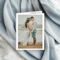 QR Code Wedding Handwritten Thank you 3 Photos