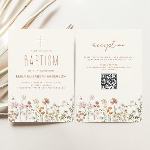 QR Code Wildflower Baptism Garden In Bloom