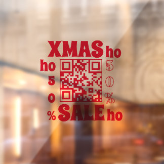 QR Code XMAS SALES ho ho ho 50%