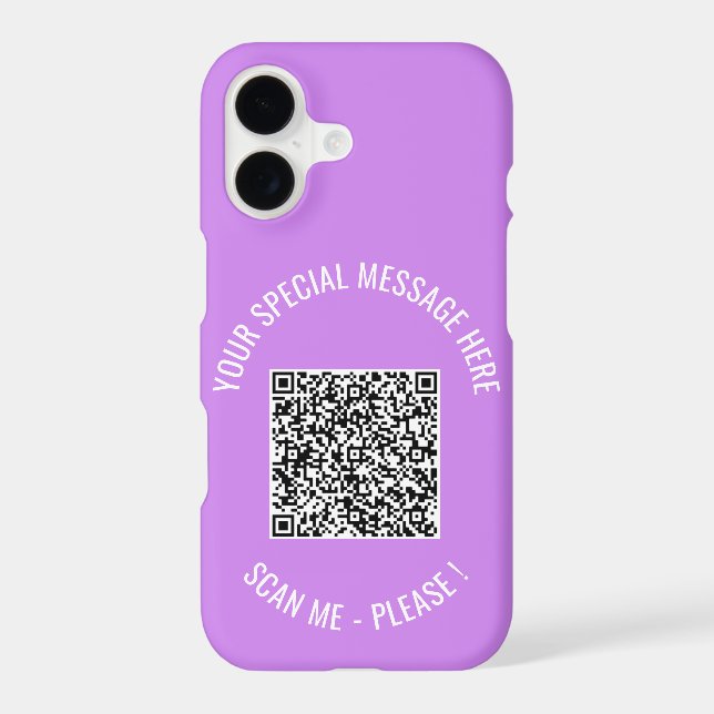 QR Code Your Colours Special Message Surprise Gift (Back)