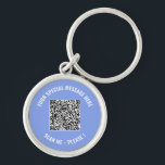 QR Code Your Special Message Surprise Keychain<br><div class="desc">Choose Colours and Font - Your Special QR Code Info and Custom Text Personalised Modern Gift - Add Your QR Code - Image or Logo - photo / Text - Name or other info / message - Resize and Move or Remove / Add Elements - Image / Text with Customisation...</div>