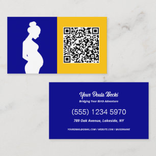 QR Doula Business Card