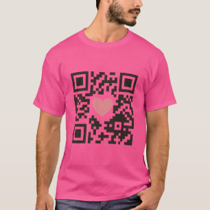 QR Love Code T-Shirt