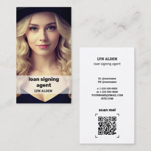 QR Photo Notary Insta Calling Card