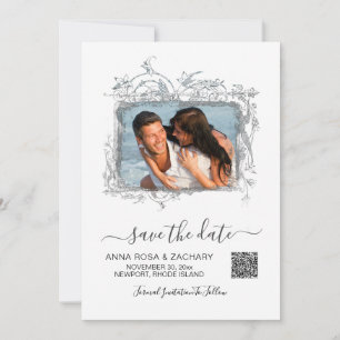 *~* QR Photo SAVE the DATE Wedding - AR6 Website Invitation