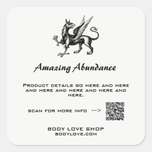 *~* QR Product Label Griffin Griffon  AP24 Simple