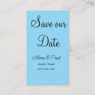 QR Save Our Date add photoname date black white Enclosure Card