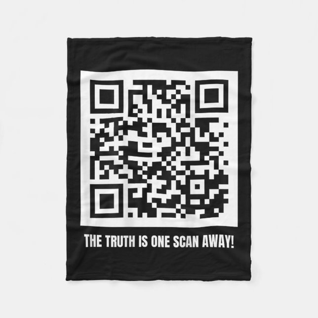 Qr Trump Dancing Code Merch Uni-adult , Black, Fleece Blanket (Front)