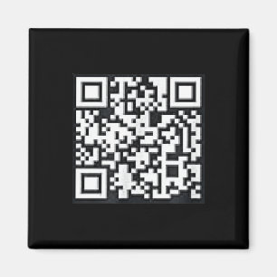 Qr Trump President Trump Dance Code Funny Uni Magnet