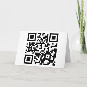 qrGeekinLove Holiday Card