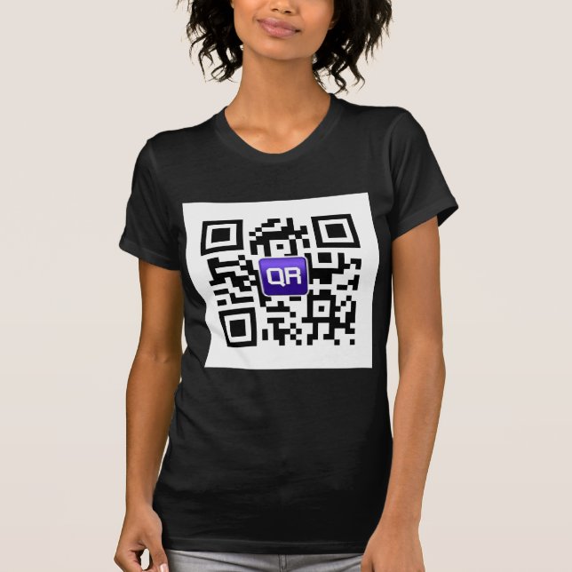 QRinator.com Custom QR coded accessories T-Shirt (Front)