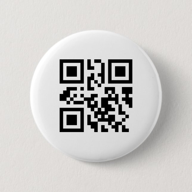 QRUrl collection 6 Cm Round Badge (Front)