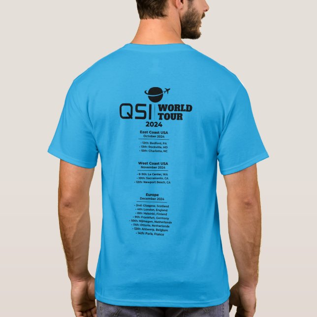 QSI - World Tour 2024 T-Shirt (Back)