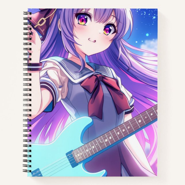 QT Rock Star Notebook (Front)