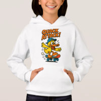 Quack Attack Duck Hoodie for Kids