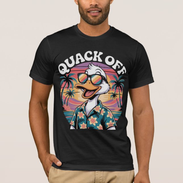 QUACK OFF DUCK T-Shirt (Front)