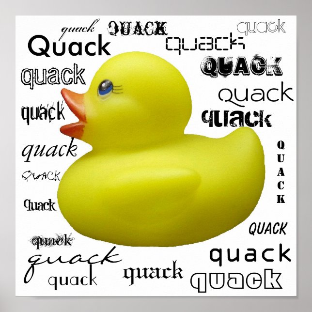 Quack Quack Duckie Poster (Front)