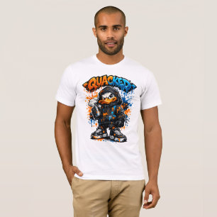 Quacked Graffiti Streetwear Tee