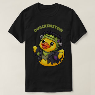 Quackenstein Monster Rubber Duck Halloween T-Shirt