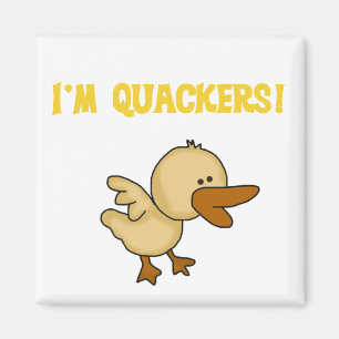 Quackers Duck Tshirts and Gifts Magnet