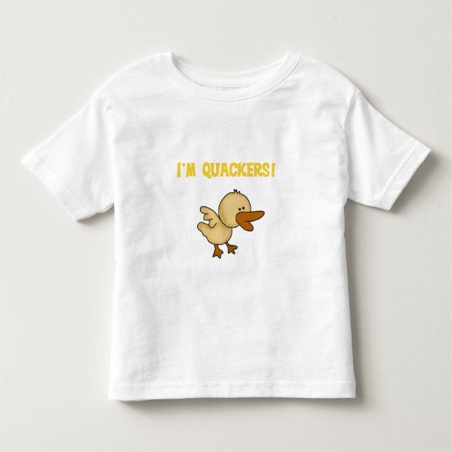 Quackers Toddler T-Shirt (Front)