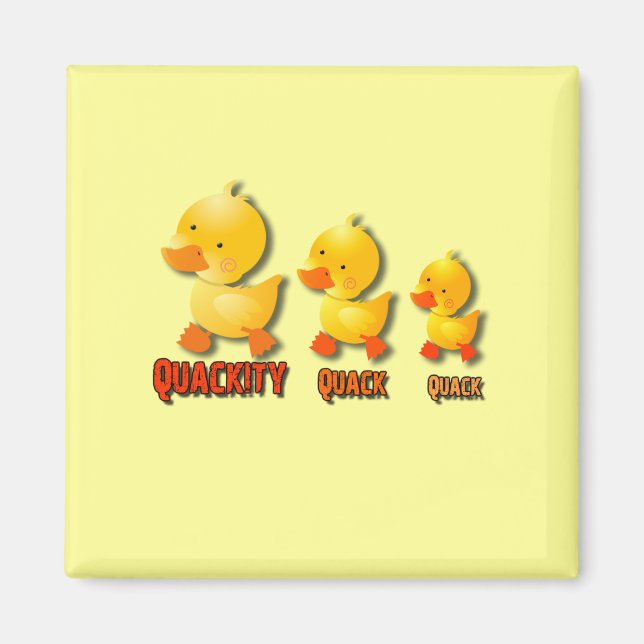 Quackity - Quack Magnet (Front)