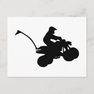 Quad - ATV Postcard