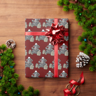 Quad Biking Wrapping Paper