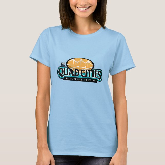 Quad Cities Marathon T-Shirt (Front)