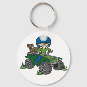 Quad Driving Key Ring