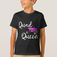 Quad Queen ATV Quad Biker Girl Driving Four Wheele