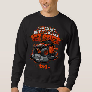 Quad Rider Atv Extreme Sports Offroad Freestyle Bi Sweatshirt