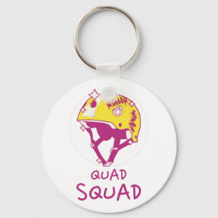 Quad Squad Key Ring