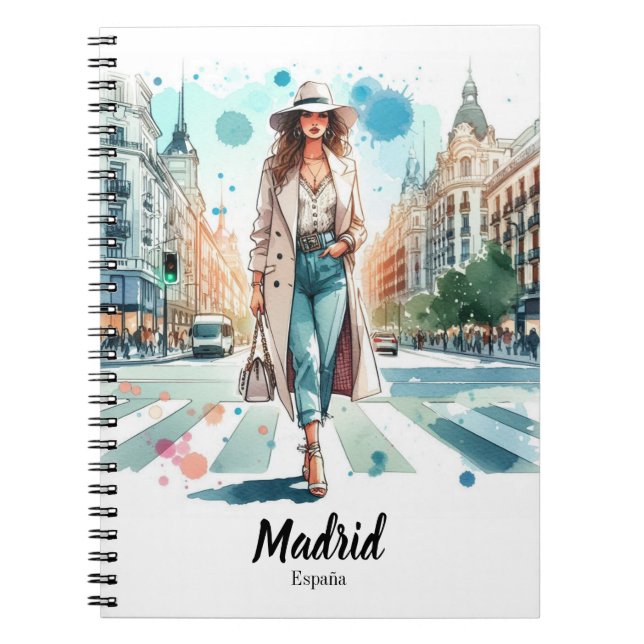 Quaderno Madrid Notebook (Front)