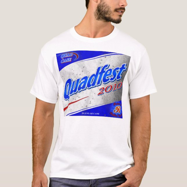 Quadfest 2010 Light T-Shirt (Front)
