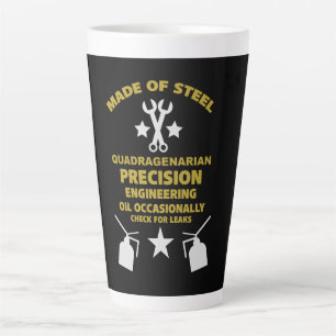 Quadragenarian Birthday Latte Mug