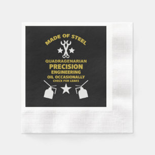 Quadragenarian Birthday Napkin