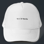 Quadratic Formula Math Mathematical Physics Trucker Hat<br><div class="desc">I love Math. A must for every math lover,  math student,  math teacher. A perfect match for nerds and geeks. Good for the young and the old. Quadratic Formula.</div>