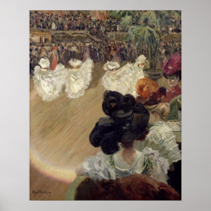 Quadrille at the Bal Tabarin Poster