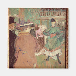 Quadrille at the Rouge, 1892 Magnet