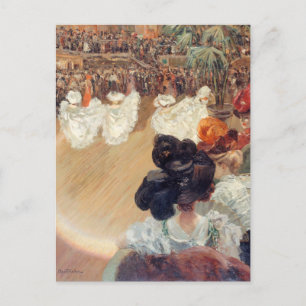 Quadrille au bal Tabarin Louis Abel-Truchet Postcard