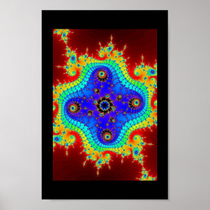 Quadriswirl Poster